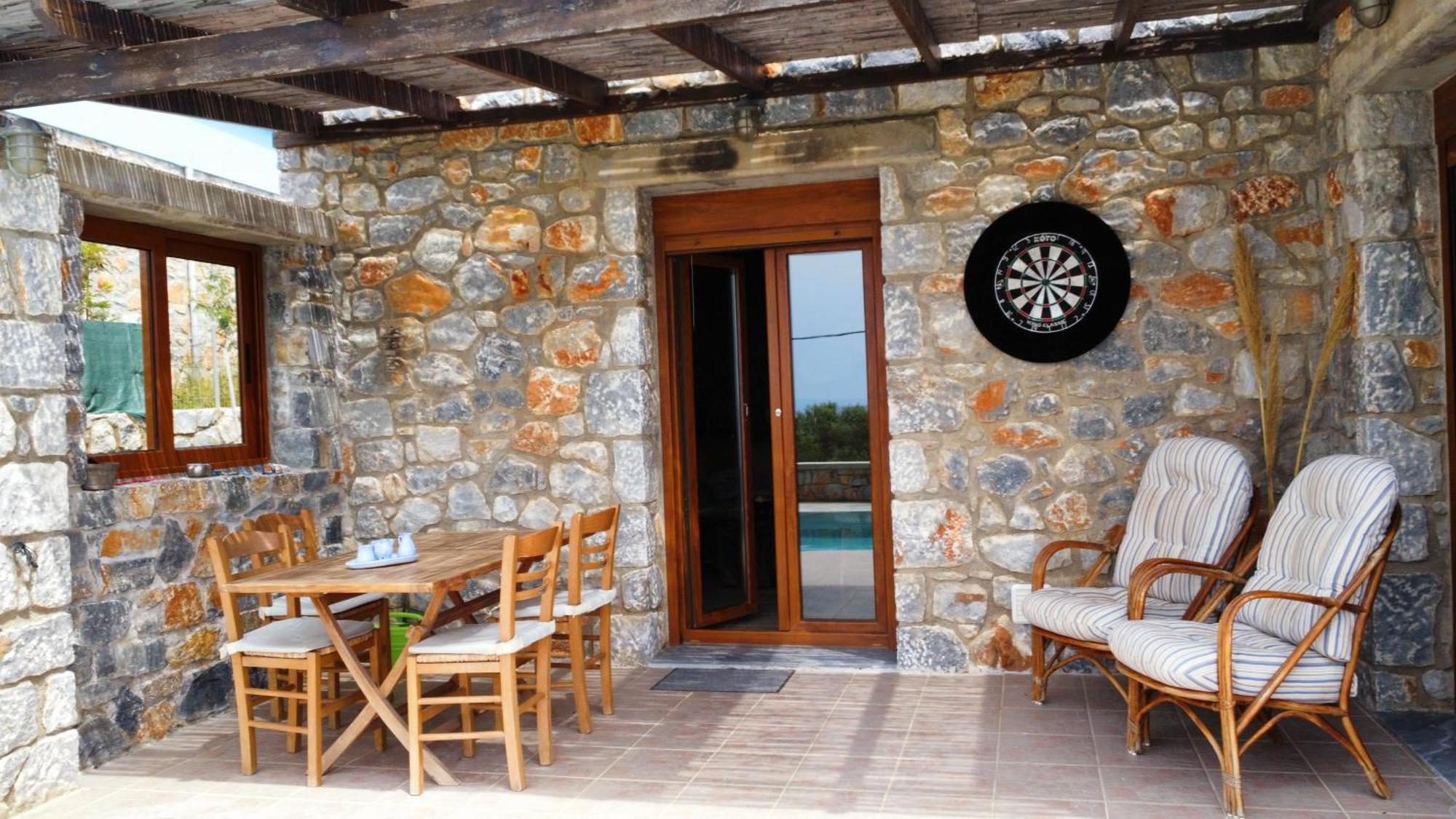 Villa Mavri Ruhige Private Pool Villa, Meerblick Agia Paraskevi  Cameră foto